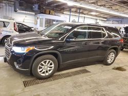 Salvage cars for sale at Wheeling, IL auction: 2018 Chevrolet Traverse LT