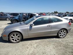 Mercedes-Benz c-Class salvage cars for sale: 2004 Mercedes-Benz C 320 Sport Coupe