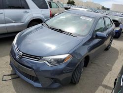 Toyota Corolla L salvage cars for sale: 2015 Toyota Corolla L