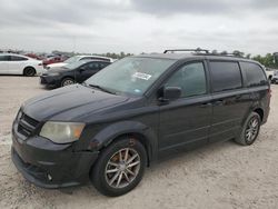 Salvage cars for sale at Houston, TX auction: 2014 Dodge Grand Caravan R/T