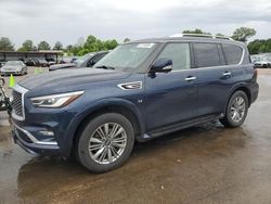 Salvage cars for sale at Florence, MS auction: 2018 Infiniti QX80 Base