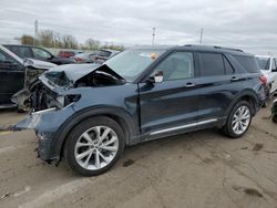Ford salvage cars for sale: 2024 Ford Explorer Platinum