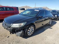 Salvage cars for sale at North Las Vegas, NV auction: 2013 Honda Accord EX