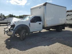 Salvage Trucks for parts for sale at auction: 2018 Ford F550 Super Duty