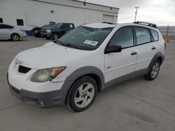 Salvage cars for sale from Copart Farr West, UT: 2003 Pontiac Vibe