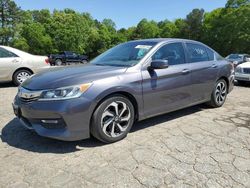 Salvage cars for sale from Copart Austell, GA: 2016 Honda Accord EXL