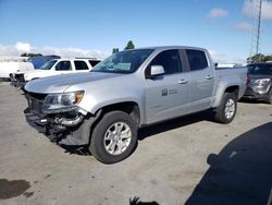 Salvage cars for sale from Copart Hayward, CA: 2018 Chevrolet Colorado LT