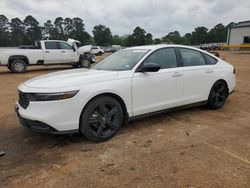 Salvage cars for sale from Copart Longview, TX: 2024 Honda Accord Hybrid SPORT-L