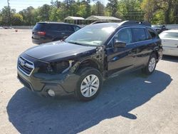 Subaru Outback salvage cars for sale: 2018 Subaru Outback 2.5I Premium