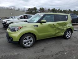 Salvage cars for sale from Copart Exeter, RI: 2019 KIA Soul