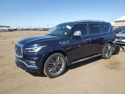 Salvage cars for sale at Brighton, CO auction: 2019 Infiniti QX80 Luxe