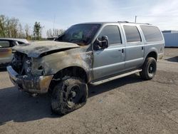Ford Excursion xlt salvage cars for sale: 2001 Ford Excursion XLT