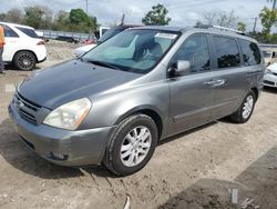 KIA salvage cars for sale: 2010 KIA Sedona EX