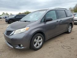 Salvage cars for sale at Hillsborough, NJ auction: 2011 Toyota Sienna LE