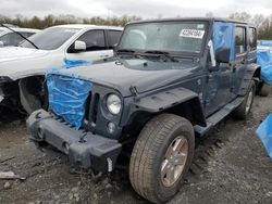 Jeep salvage cars for sale: 2018 Jeep Wrangler Unlimited Sport