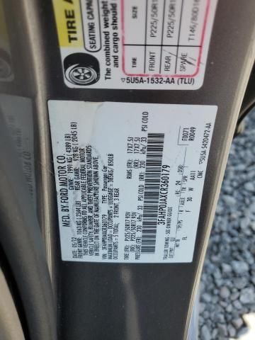 2012 Ford Fusion SEL