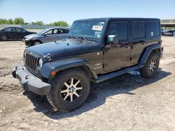 Salvage cars for sale from Copart Houston, TX: 2014 Jeep Wrangler Unlimited Sahara