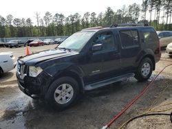 Salvage cars for sale from Copart Harleyville, SC: 2005 Nissan Pathfinder LE