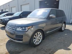 Salvage cars for sale at Jacksonville, FL auction: 2016 Land Rover Range Rover HSE