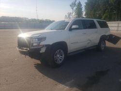 Vehiculos salvage en venta de Copart Dunn, NC: 2015 Chevrolet Suburban C1500 LT