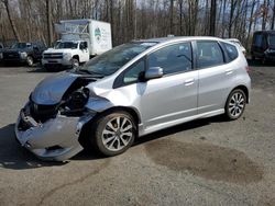 Honda FIT Sport salvage cars for sale: 2012 Honda FIT Sport