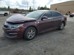 Salvage cars for sale at Gaston, SC auction: 2016 KIA Optima LX