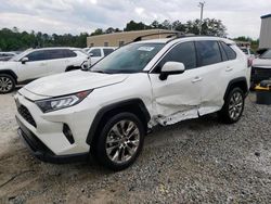 Salvage cars for sale at Ellenwood, GA auction: 2021 Toyota Rav4 XLE Premium