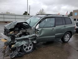 Salvage cars for sale from Copart Littleton, CO: 2007 Toyota Highlander Sport