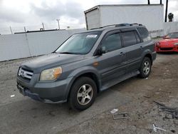 Salvage cars for sale from Copart Van Nuys, CA: 2007 Honda Pilot EXL