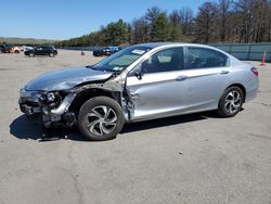 Salvage cars for sale from Copart Brookhaven, NY: 2017 Honda Accord LX