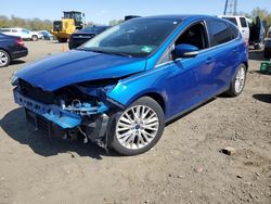 Vehiculos salvage en venta de Copart Windsor, NJ: 2018 Ford Focus Titanium