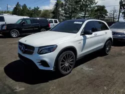 Salvage cars for sale from Copart Denver, CO: 2018 Mercedes-Benz GLC 43 4matic AMG