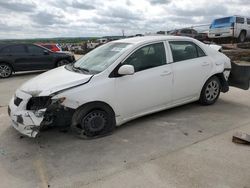 Toyota salvage cars for sale: 2009 Toyota Corolla Base