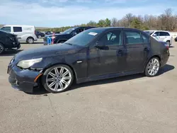 Salvage cars for sale at Brookhaven, NY auction: 2008 BMW 550 I