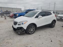 Salvage cars for sale from Copart Haslet, TX: 2016 Buick Encore Sport Touring