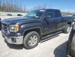 Salvage cars for sale at Leroy, NY auction: 2015 GMC Sierra K1500 SLE