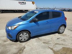 Chevrolet Spark LS salvage cars for sale: 2017 Chevrolet Spark LS