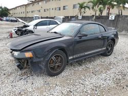 Ford Mustang salvage cars for sale: 2000 Ford Mustang