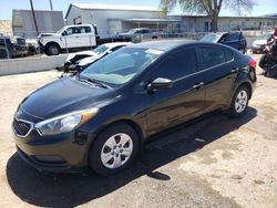 Salvage cars for sale from Copart Albuquerque, NM: 2014 KIA Forte LX