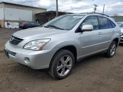 Lexus rx400 salvage cars for sale: 2007 Lexus RX 400H