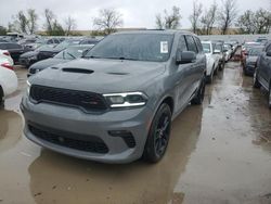 Salvage cars for sale at Bridgeton, MO auction: 2021 Dodge Durango R/T