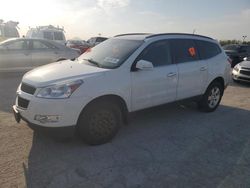 Salvage cars for sale at Indianapolis, IN auction: 2012 Chevrolet Traverse LT