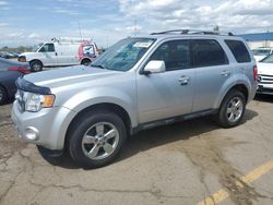 Salvage cars for sale from Copart Woodhaven, MI: 2010 Ford Escape Limited