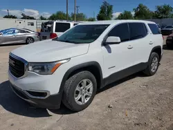 Salvage cars for sale at Oklahoma City, OK auction: 2019 GMC Acadia SLE