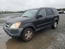 Salvage cars for sale at Lumberton, NC auction: 2004 Honda CR-V EX