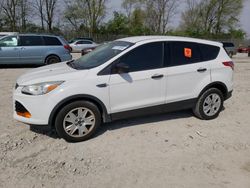 Salvage cars for sale at Cicero, IN auction: 2015 Ford Escape S