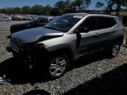 Salvage cars for sale from Copart Byron, GA: 2022 Jeep Compass Latitude