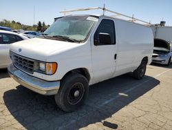 Salvage cars for sale from Copart Vallejo, CA: 1994 Ford Econoline E350 Van