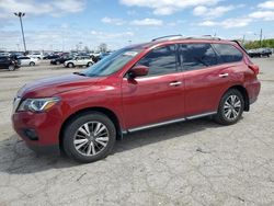 Nissan salvage cars for sale: 2018 Nissan Pathfinder S