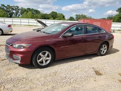 Salvage cars for sale from Copart Theodore, AL: 2016 Chevrolet Malibu LS